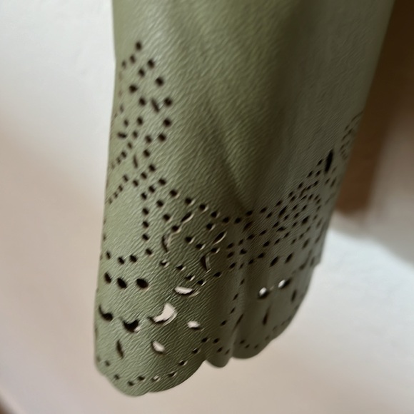 WILSON LEATHER NEW GREEN JACKET - Picture 4 of 13